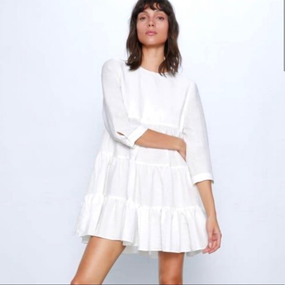NWT Zara Sharon Babydoll Dress